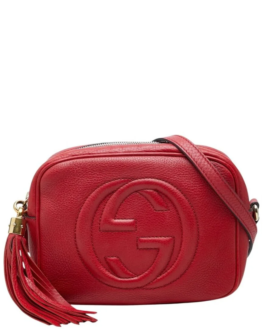 Red Others Soho Interlocking G Crossbody (authentic Pre-Loved) by Gucci