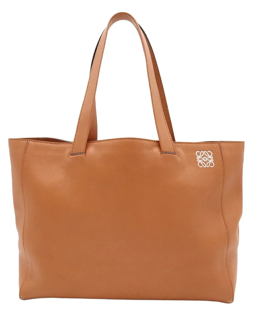 Brown Others East West Shopper Tote (authentic Pre-Loved) by LOEWE