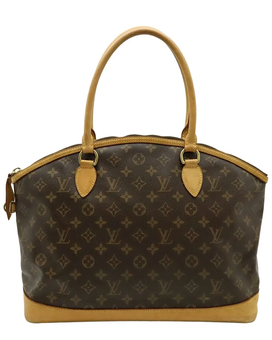 Brown Monogram Canvas Lockit Horizontal (authentic Pre-Loved) by Louis Vuitton