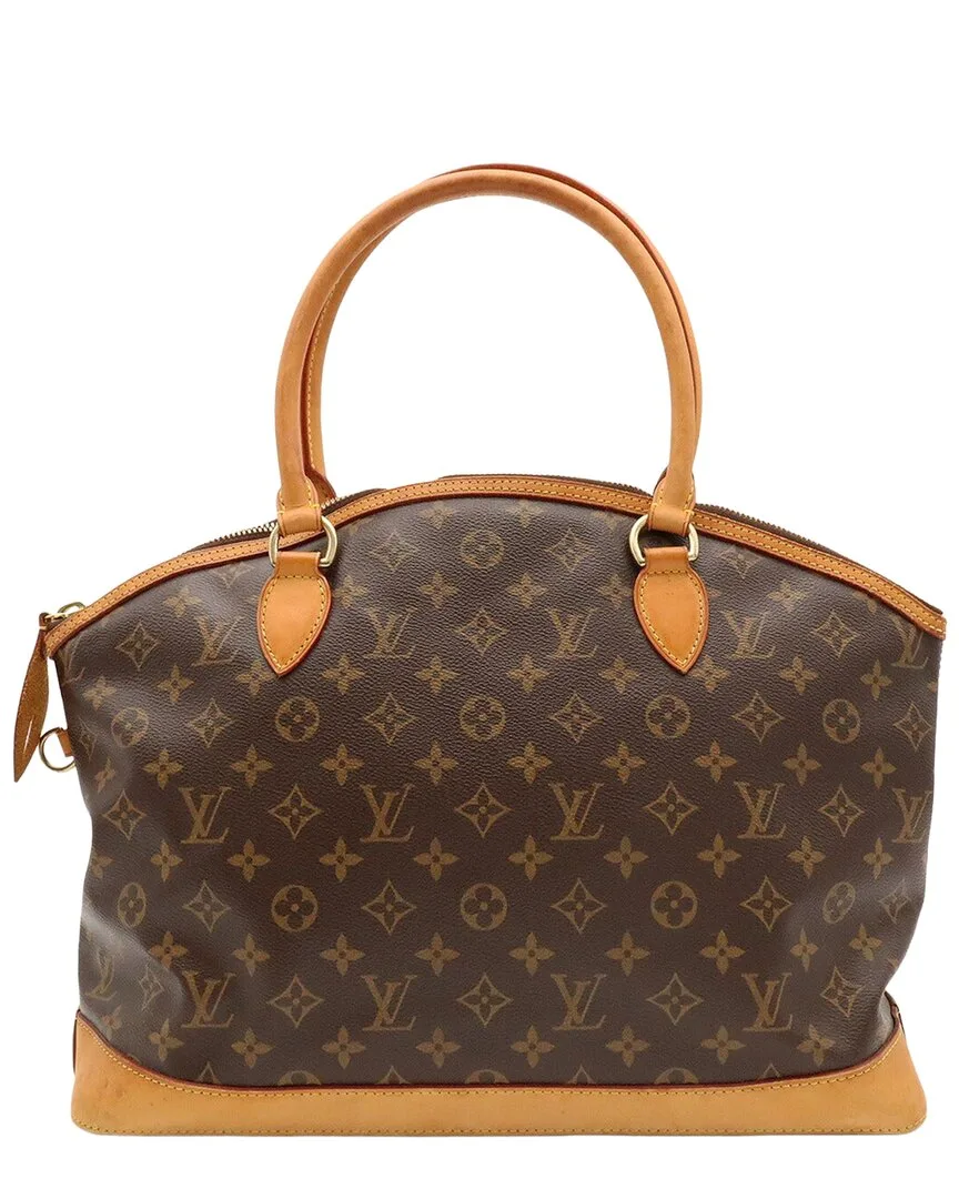 Brown Coated/Waterproof Canvas Lockit Horizontal (authentic Pre-Loved) by Louis Vuitton