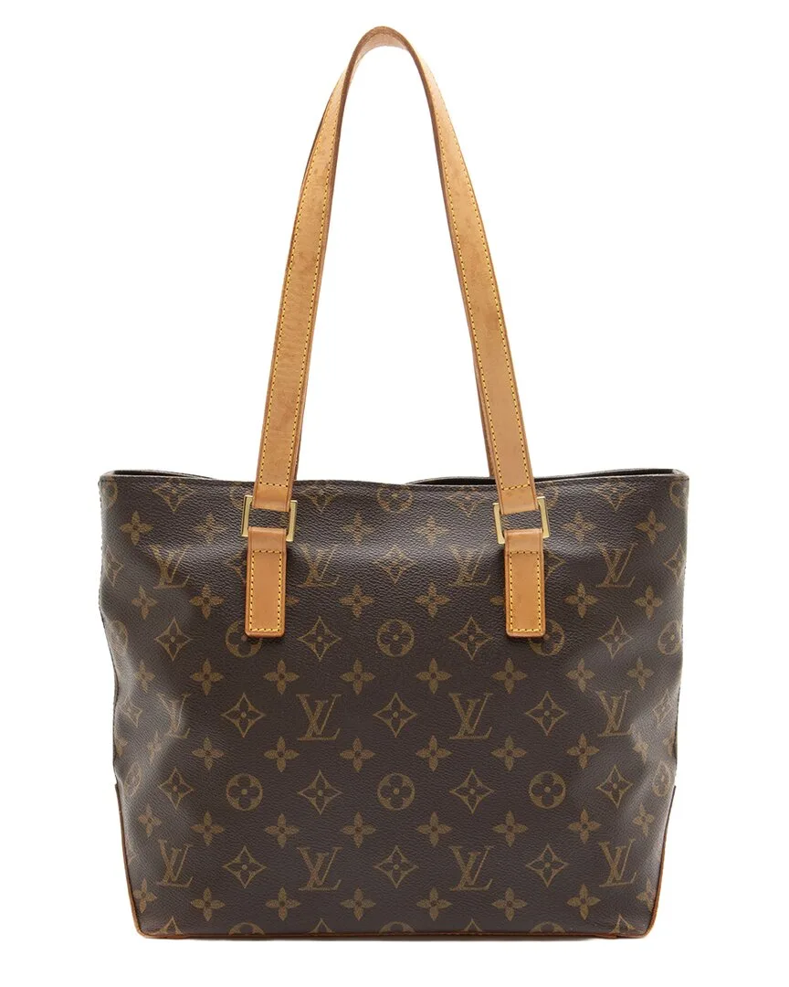 Brown Monogram Canvas & Leather Cabas Piano (authentic Pre-Loved) by Louis Vuitton