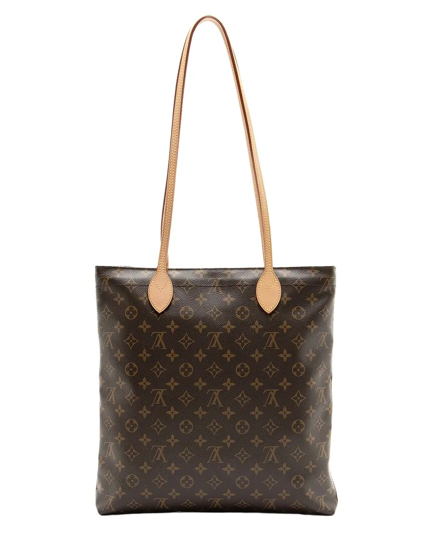 Brown Monogram Canvas & Leather Carry It (authentic Pre-Loved) by Louis Vuitton