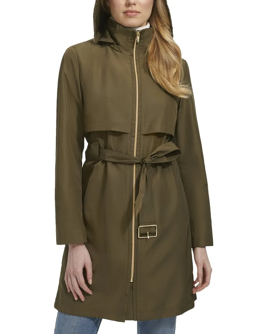 Packable Belted Trench Coat by COLE HAAN
