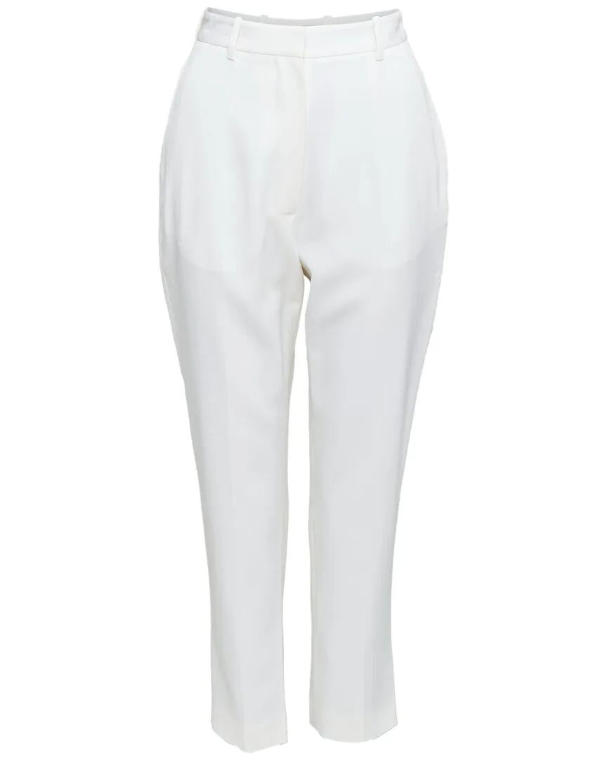 2020 Wool Curved Pant (authentic Pre-Loved) by Alexander McQueen