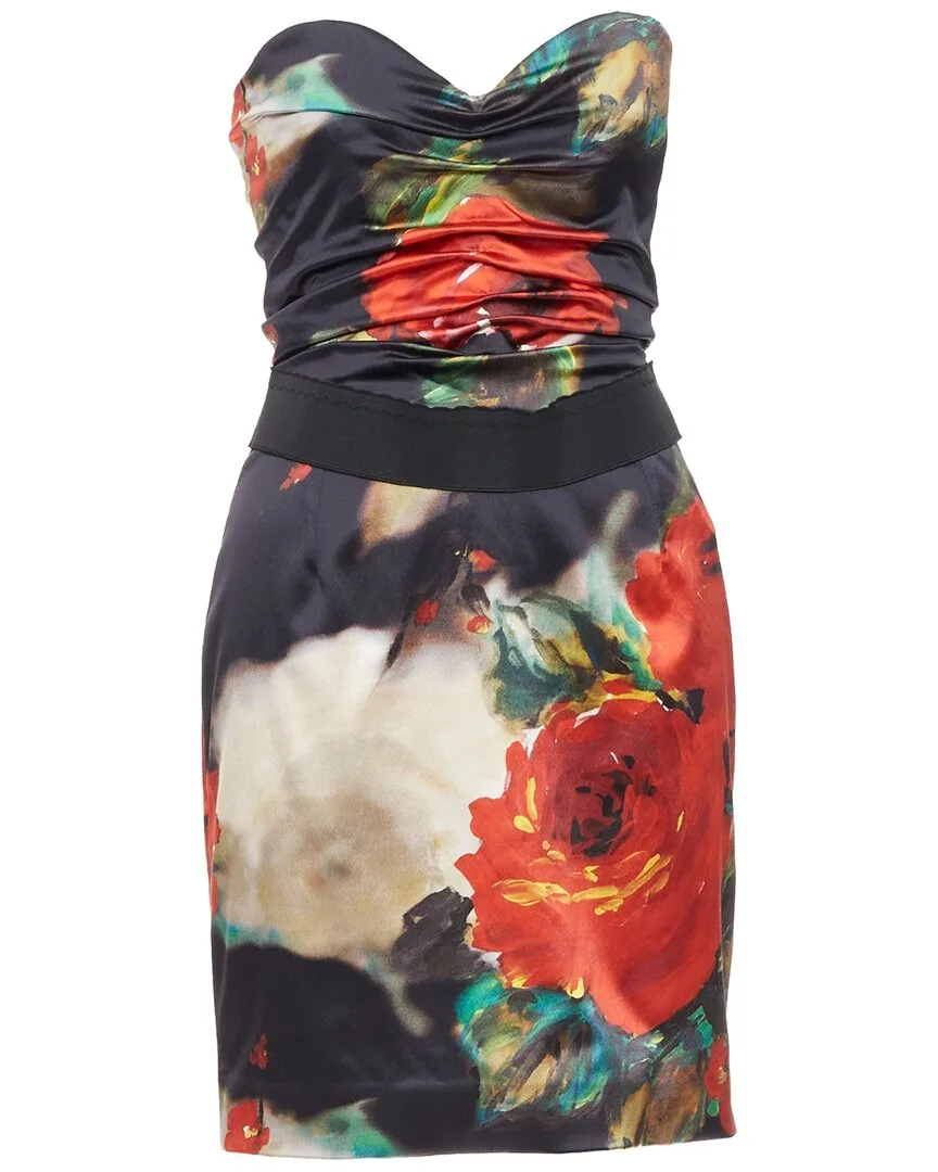 Rose Corseted Dress (authentic Pre-Loved) by Dolce & Gabbana