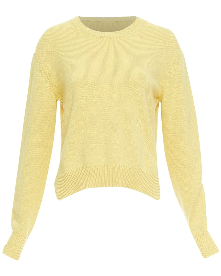 Cashmere Logo Sweater by Celine