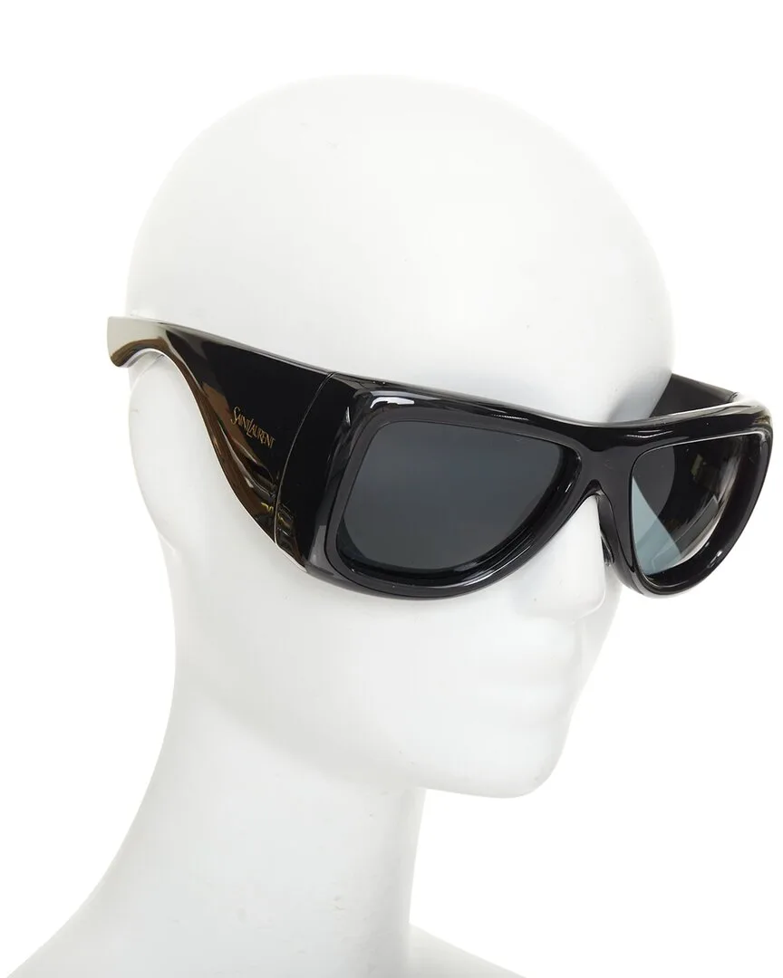 2023 Wrap Shield Sunglasses by Saint Laurent
