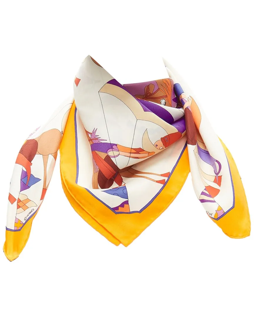 Silk Scarf by Herms