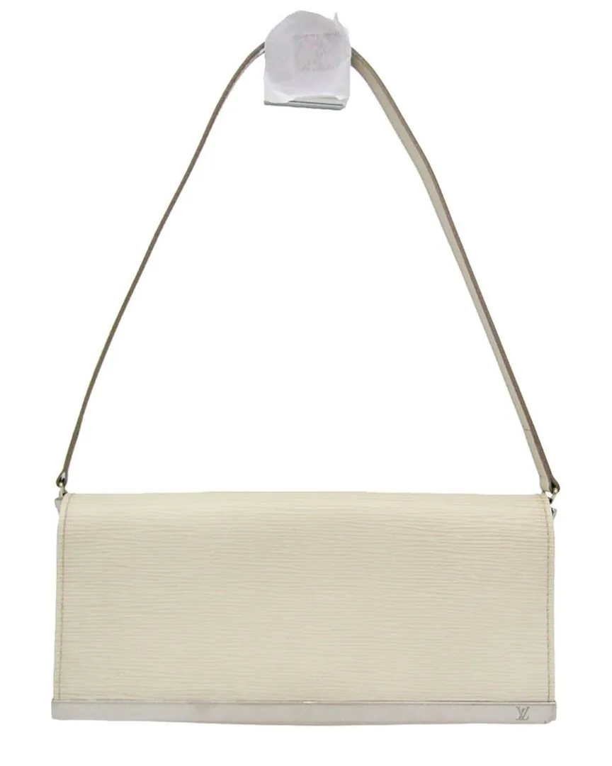 Lv Off White Epi Leather Pochette Sevigne by Louis Vuitton