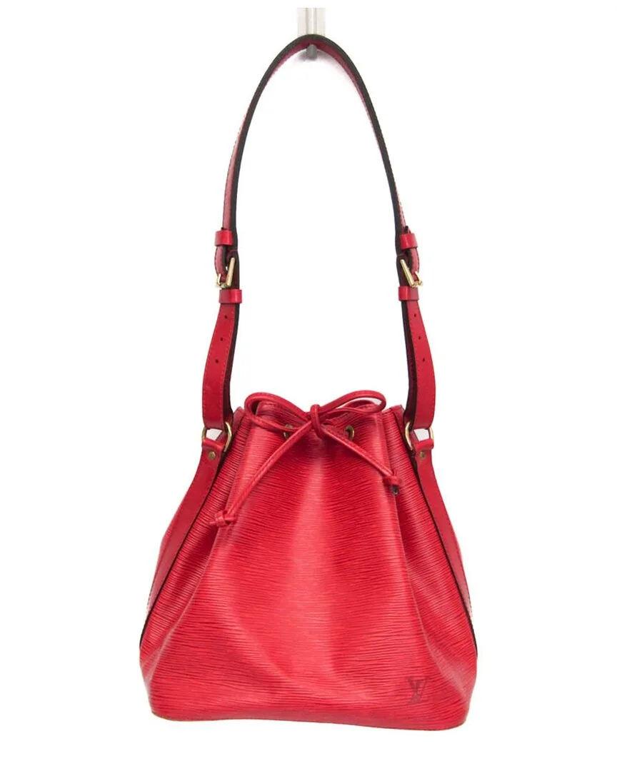 Castilian Red Epi Leather Petit Noe
