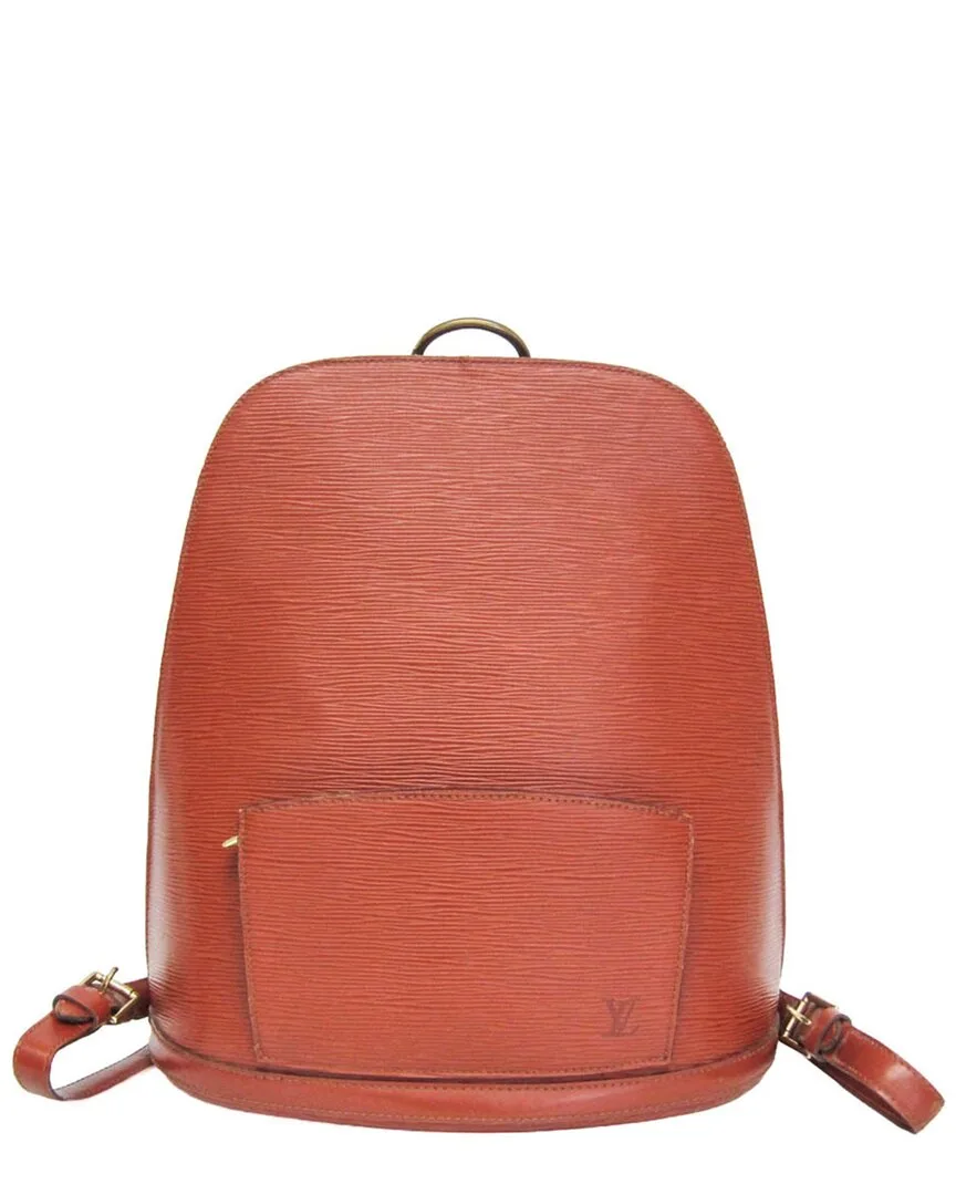 Kenyan Brown Epi Leather Gobelin Backpack by Louis Vuitton