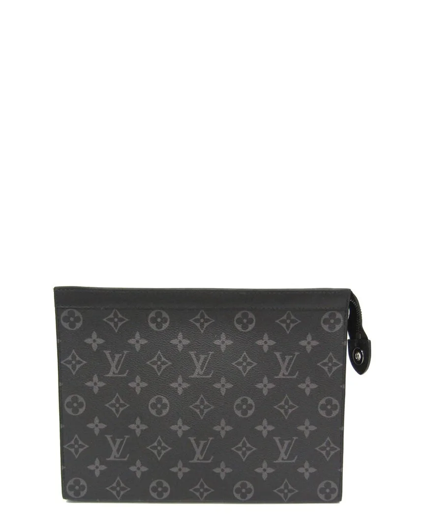 Monogram Eclipse Monogram Eclipse Clutch (authentic Pre-Loved) by Louis Vuitton