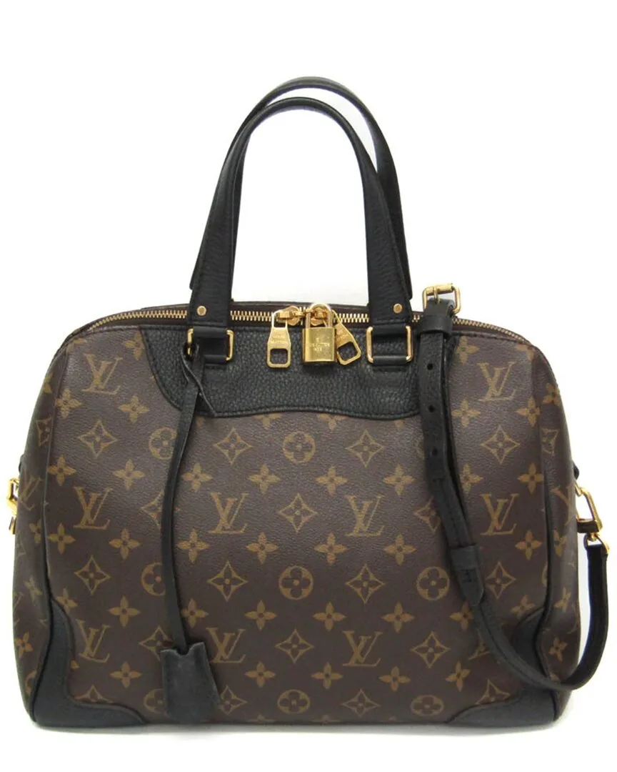 Black & Brown Monogram Canvas & Leather Retiro (authentic Pre-Loved) by Louis Vuitton