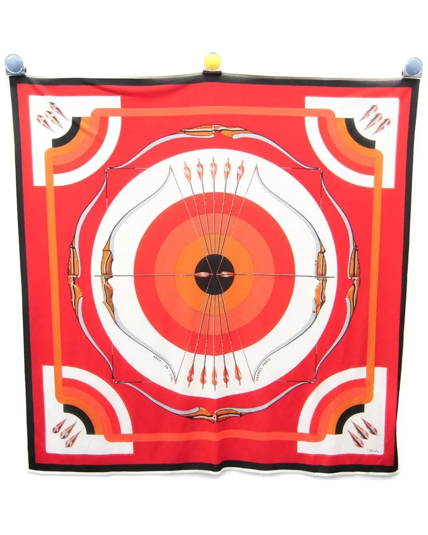 Carre Arcs En Ciel Silk Scarf (authentic Pre-Loved) by Herms