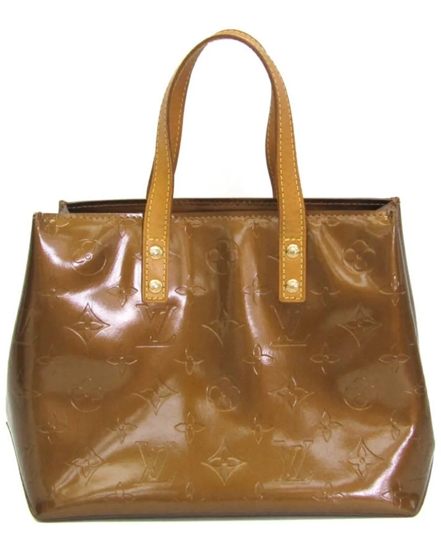 Bronze Monogram Vernis Reade Pm (authentic Pre-Loved) by Louis Vuitton