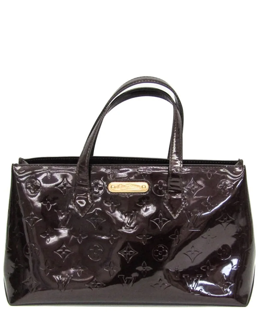 Amarante Monogram Vernis Handbag (authentic Pre-Loved) by Louis Vuitton