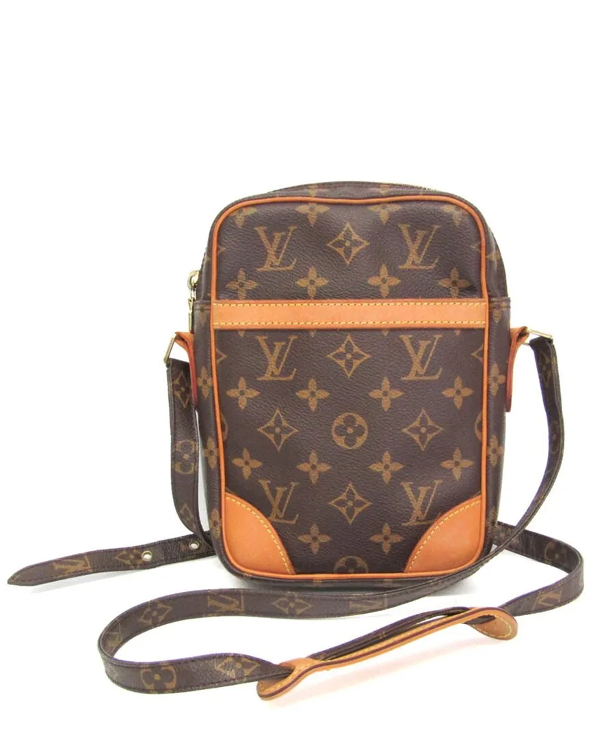 Monogram Leather Shoulder Bag (authentic Pre-Loved) by Louis Vuitton