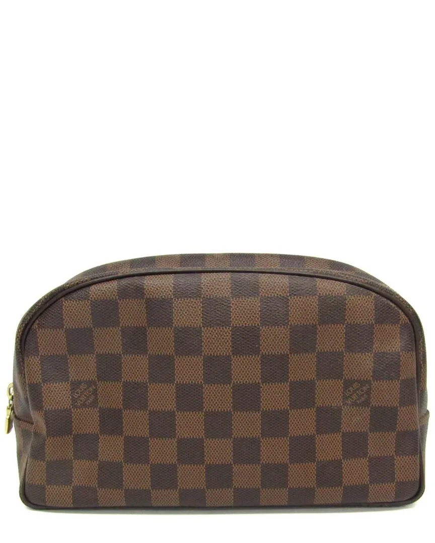 Ebene Damier Canvas Clutch (authentic Pre-Loved) by Louis Vuitton