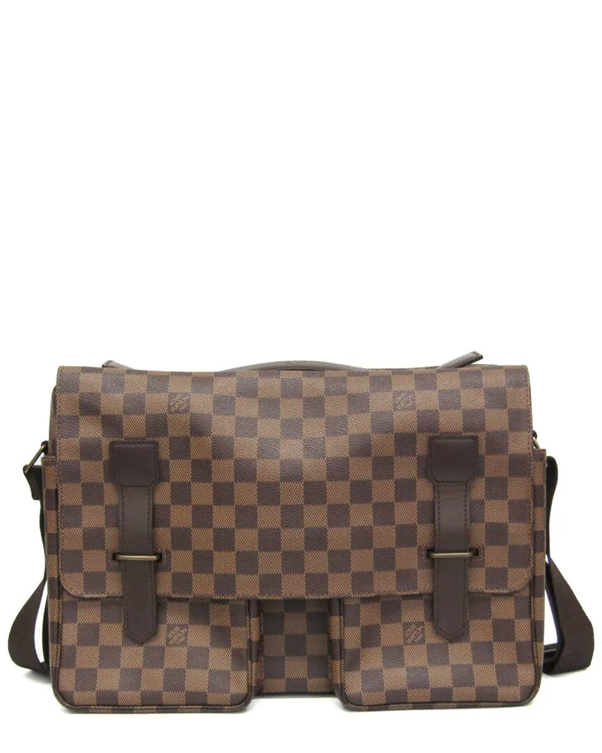 Ebene Damier Canvas Shoulder Bag by Louis Vuitton