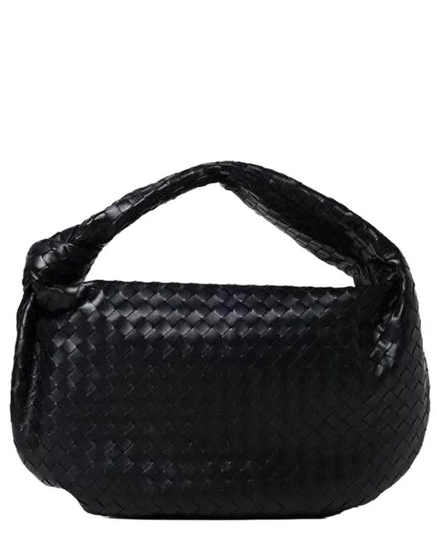 Black Calfskin Medium Jodie Bag (authentic Pre-Loved)