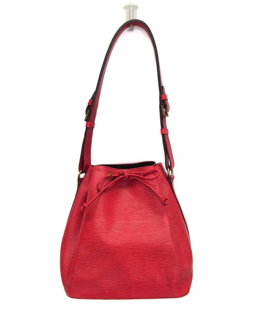 Castilian Red Epi Leather Petit Noe (authentic Pre-Loved)