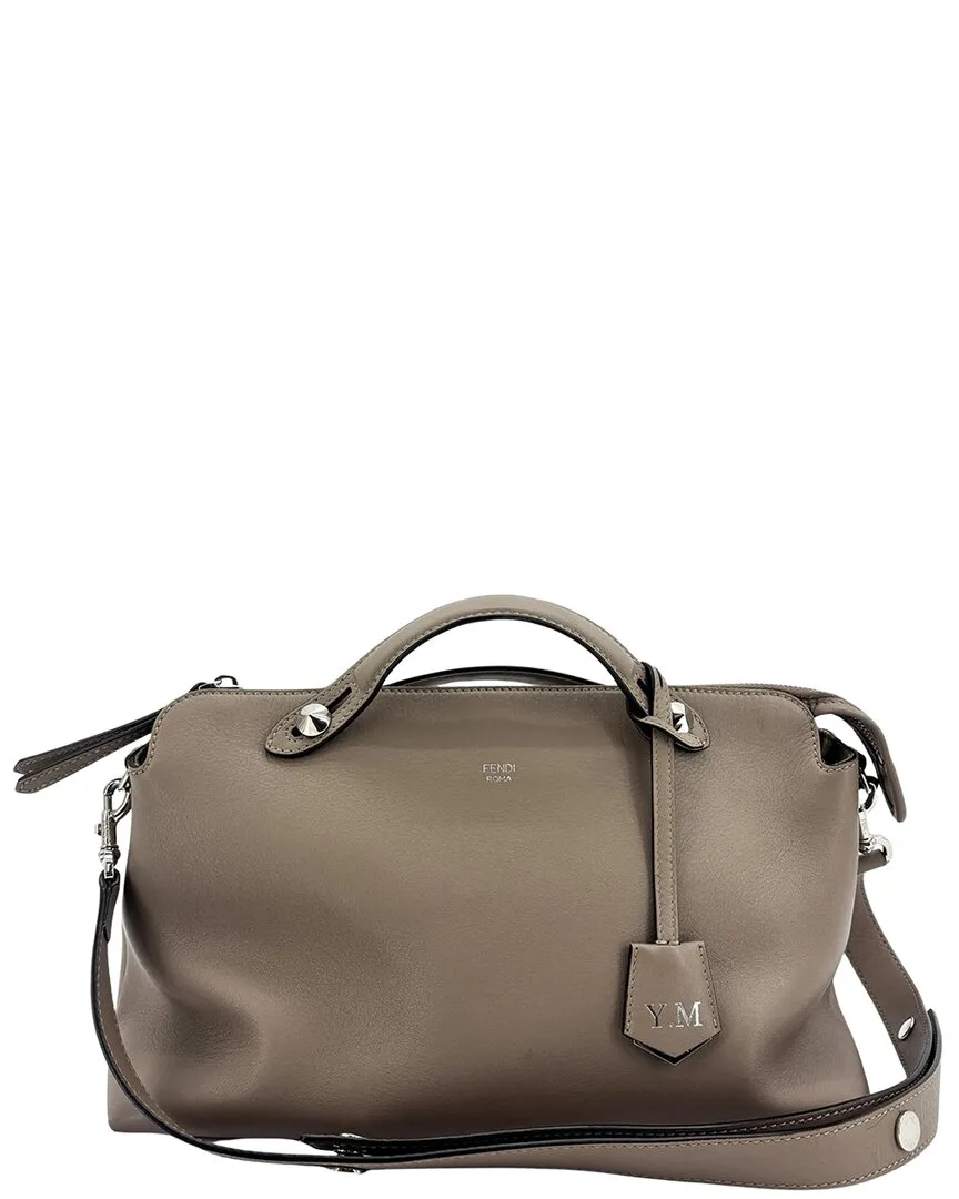 Brown Calfskin by the Way Medium Shoulder Bag (authentic Pre-Loved) by FENDI