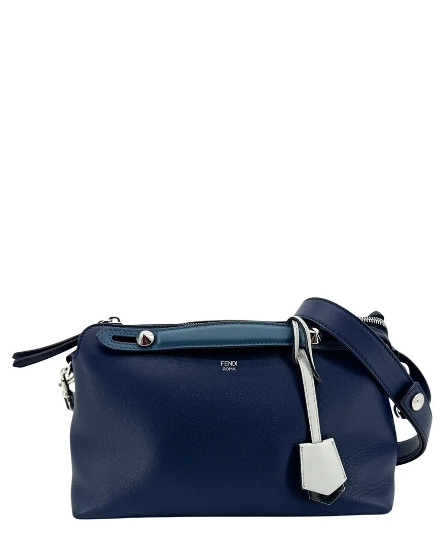 Blue Calfskin by the Way Medium Crossbody (authentic Pre-Loved) by FENDI