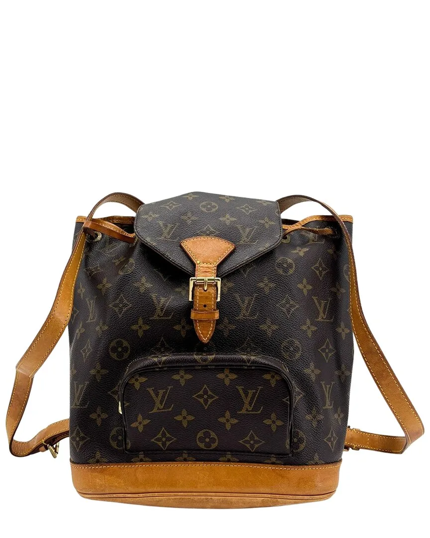 Brown Monogram Canvas Montsouris mm Backpack (authentic Pre-Loved) by Louis Vuitton