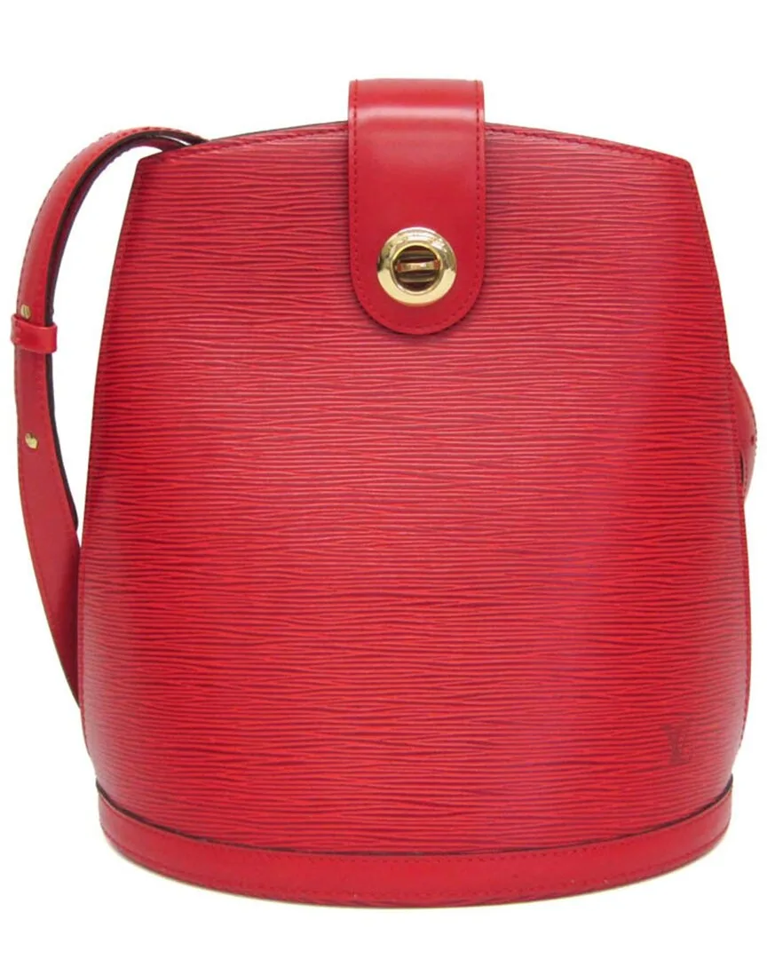 Castilian Red Epi Leather Cluny (authentic Pre-Loved)