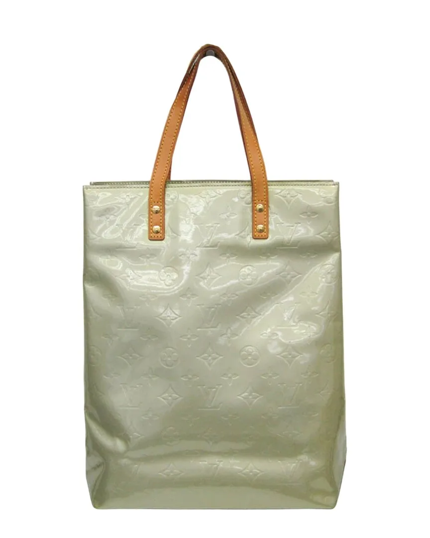 Gris Monogram Vernis Reade mm (authentic Pre-Loved) by Louis Vuitton
