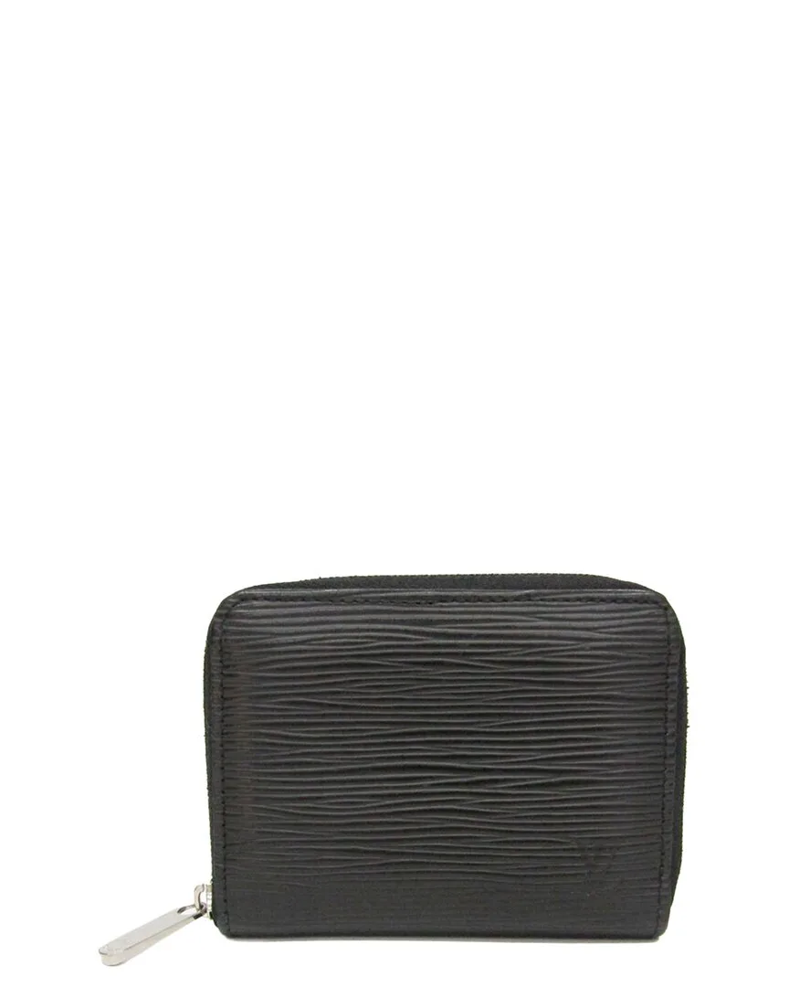 Noir Epi Leather Coin Purse (authentic Pre-Loved) by Louis Vuitton
