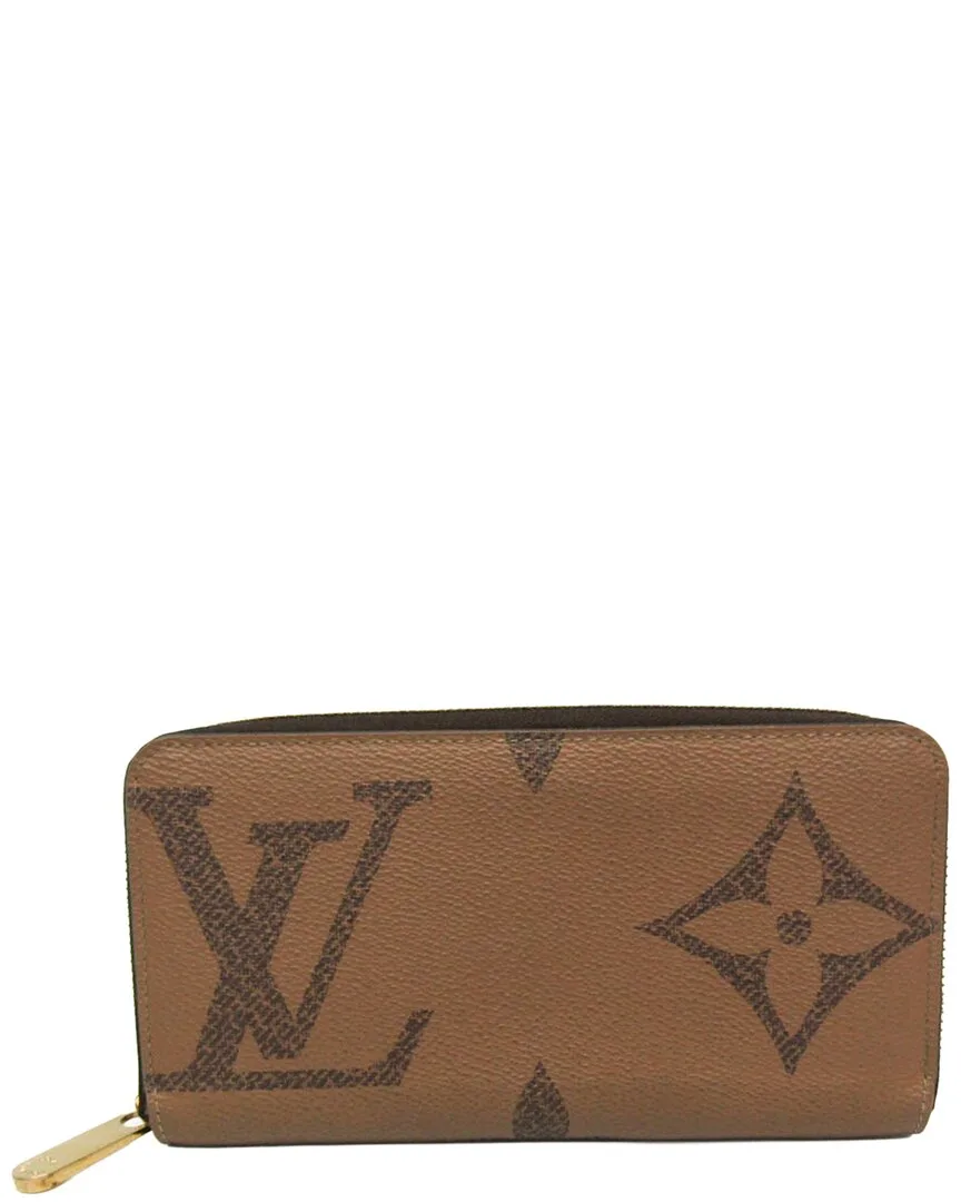 Brown Monogram Reverse Wallet (authentic Pre-Loved) by Louis Vuitton
