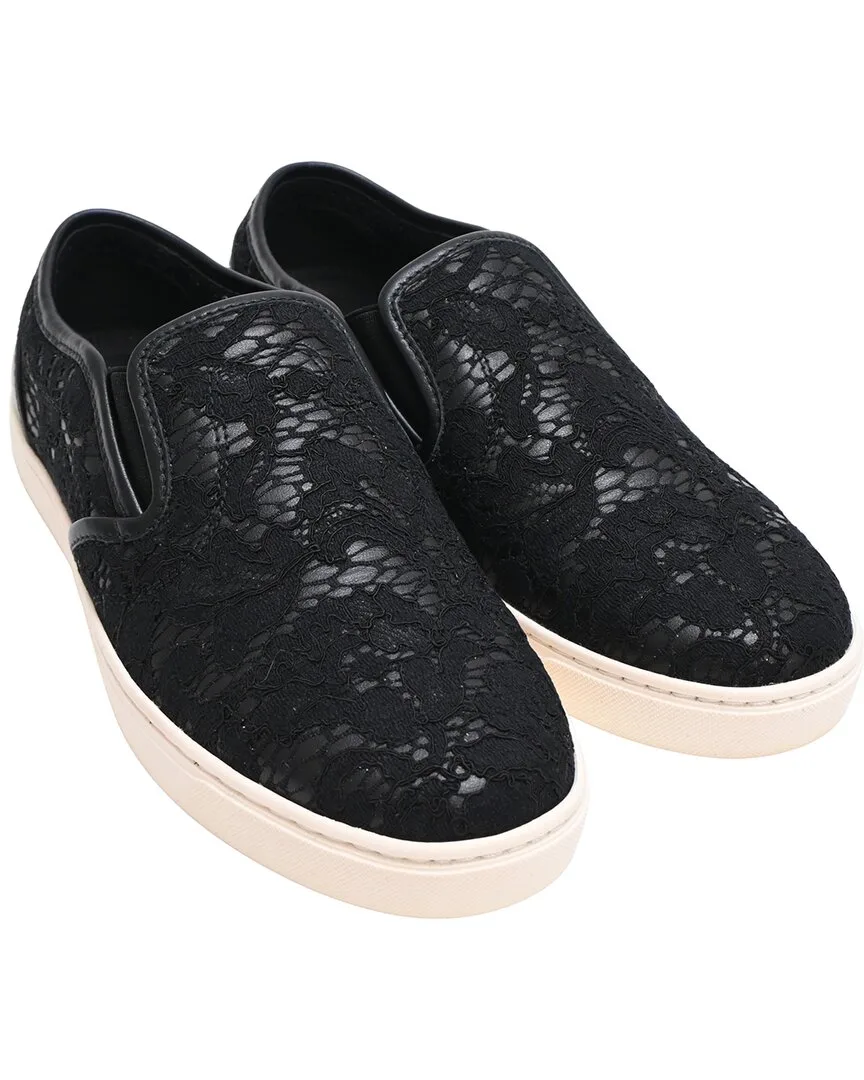 Lace Slip-On Sneaker (authentic Pre-Loved) by Dolce & Gabbana