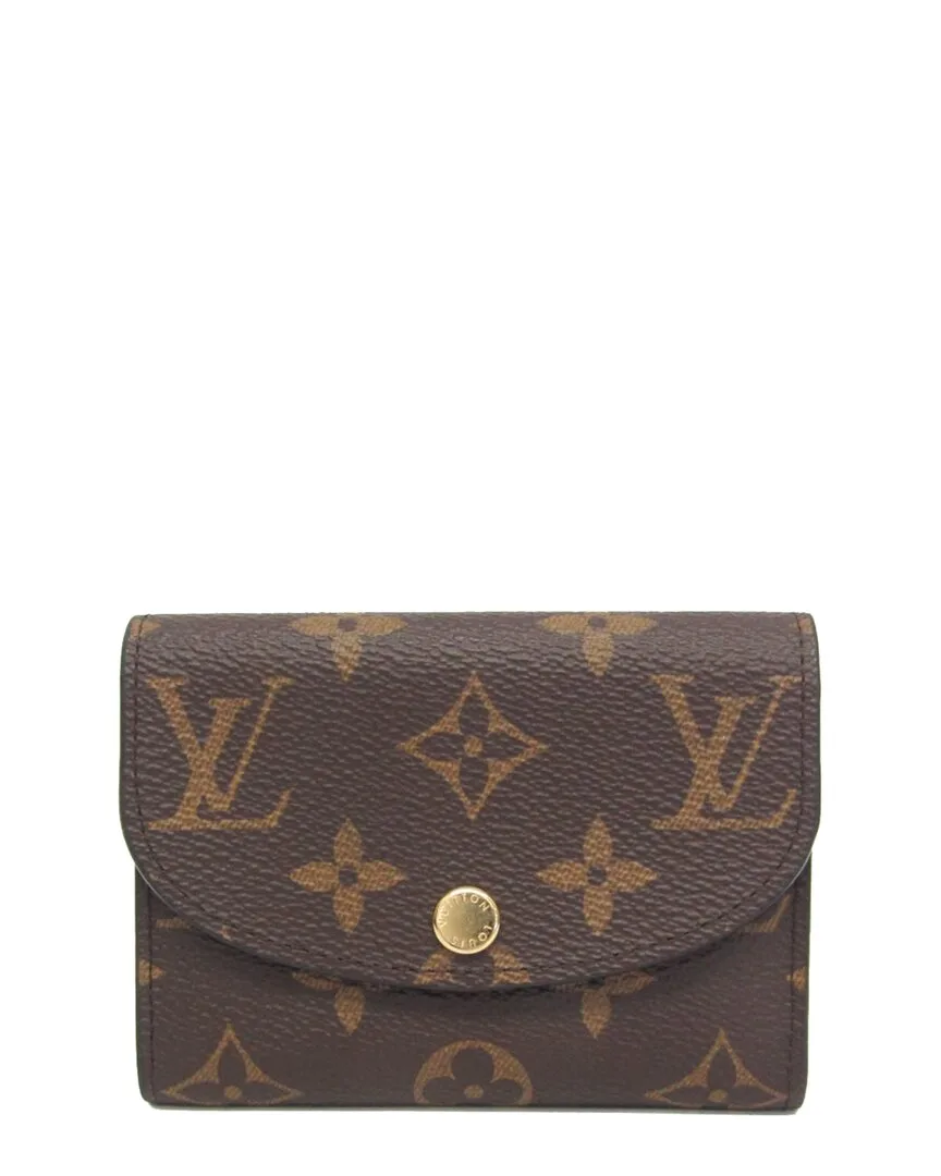 Fuchsia & Monogram Canvas Rosalie Coin Purse (authentic Pre-Loved) by Louis Vuitton