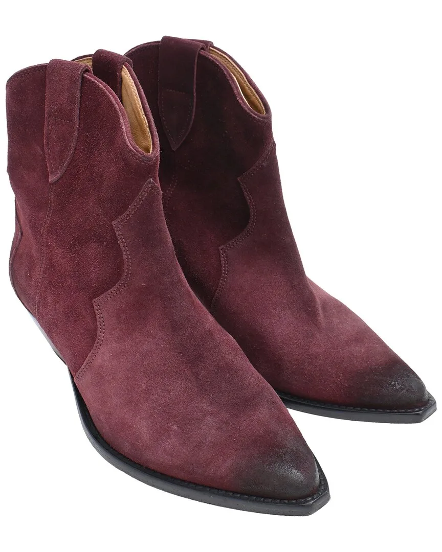 Suede Dewina Bootie (authentic Pre-Loved) by Isabel Marant