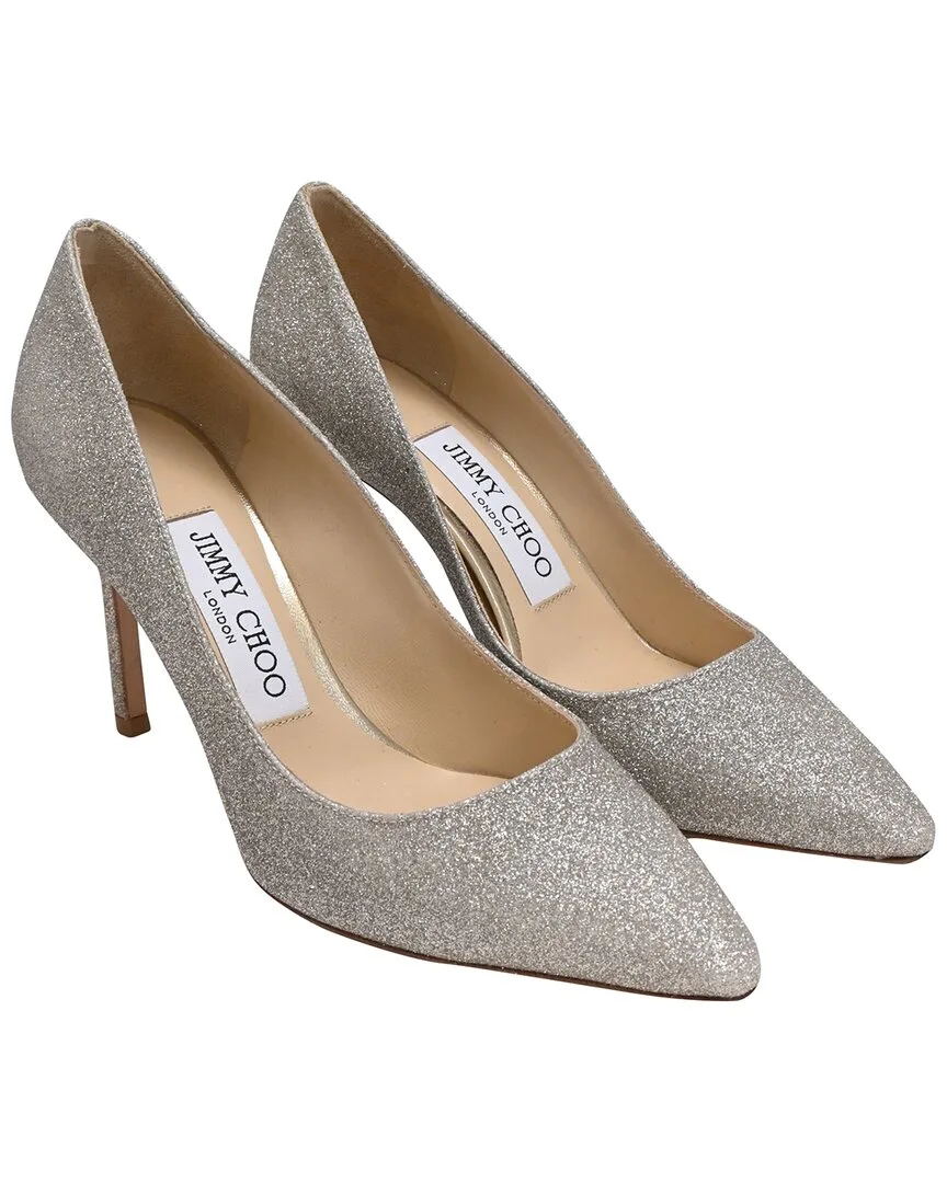 Glitter Romy Pump (authentic Pre-Loved) by Jimmy Choo