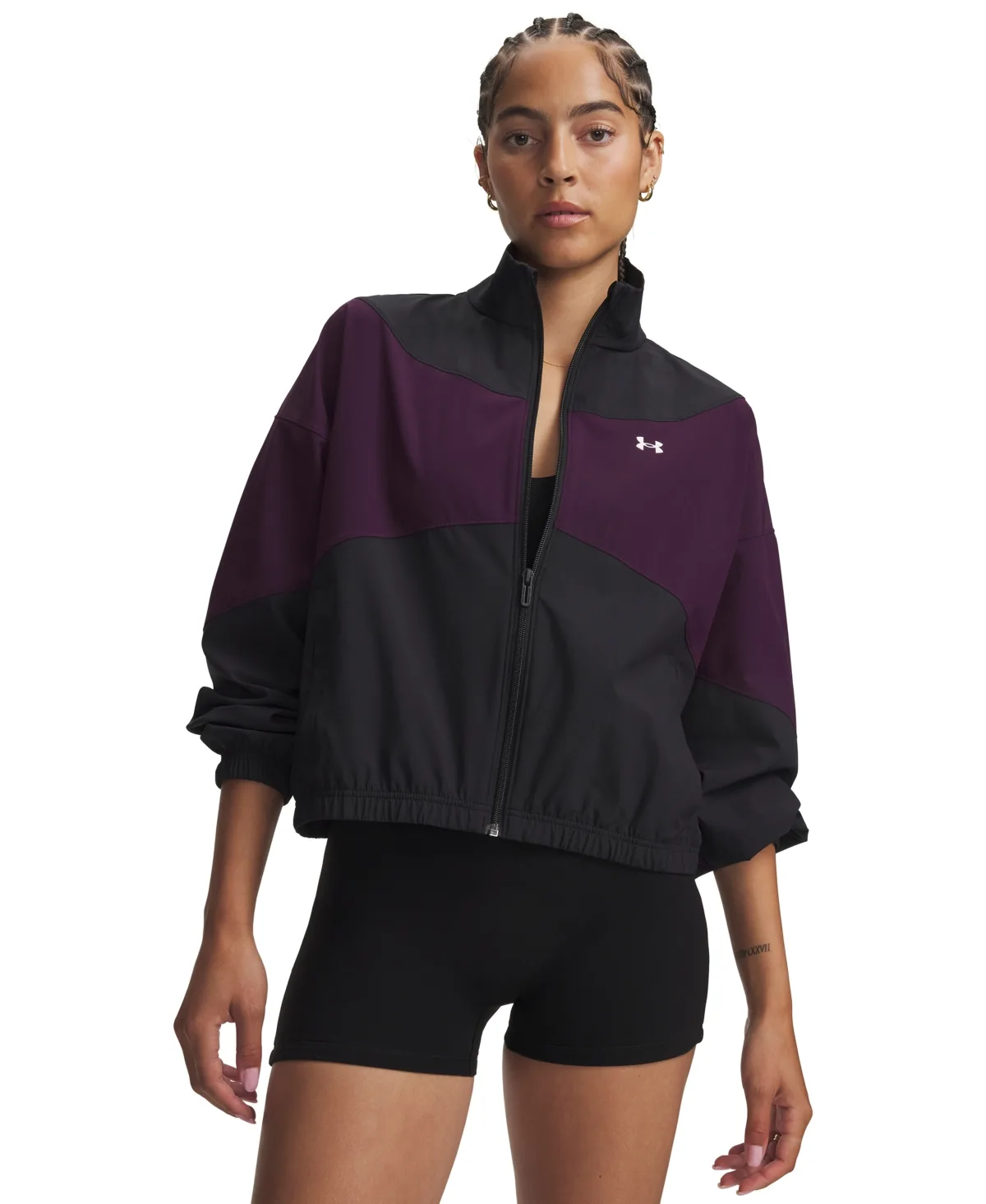 Logo Rival Woven Jacket by Under Armour