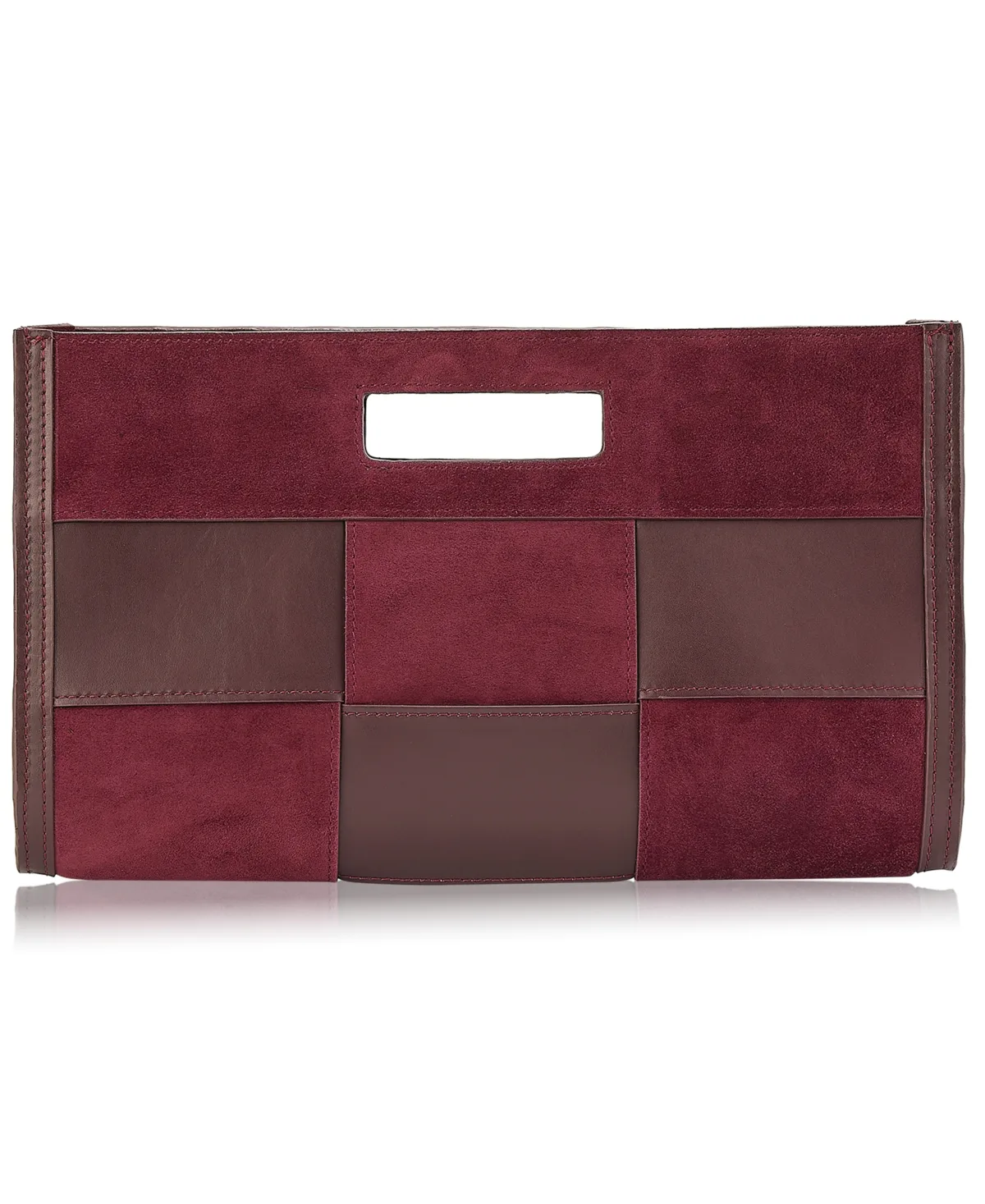 Remy Suede Medium Evening Clutch Handbag by Gigi New York