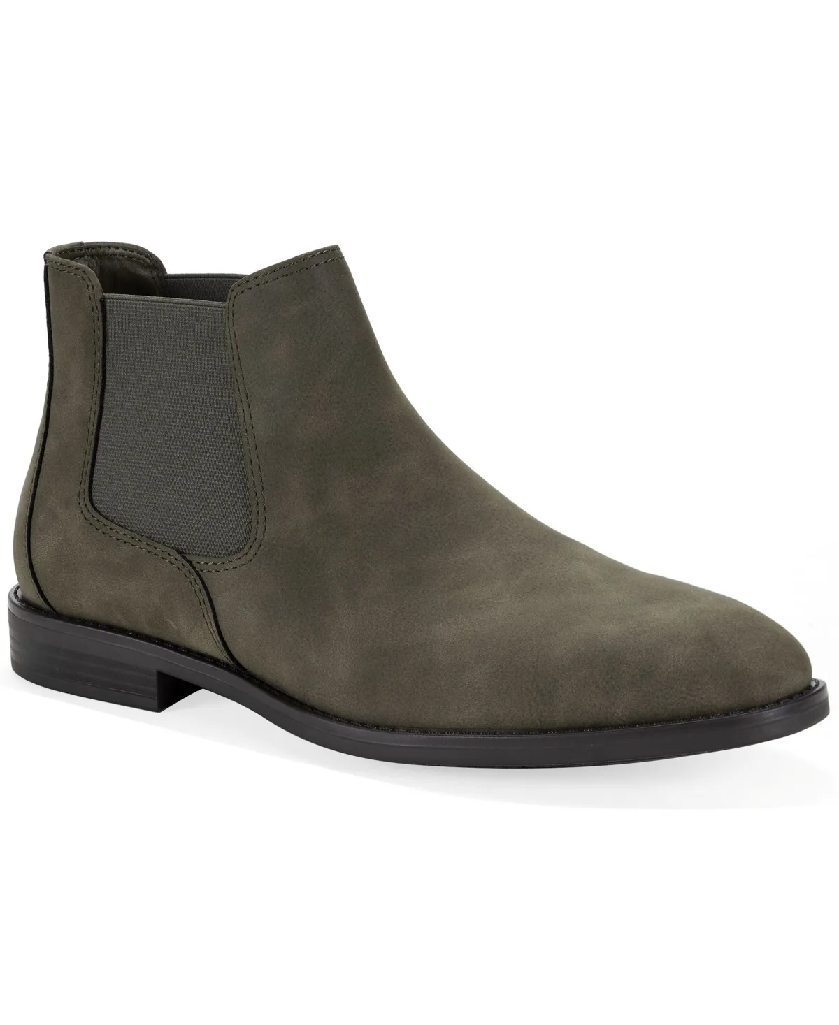 Lammar Slip-On Suede Chelsea Boots by Club Room