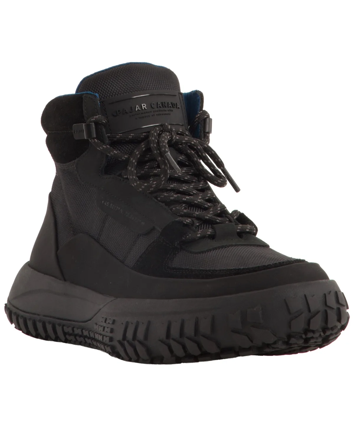 Nordura Lug Sole Round-Toe Nubuck Leather & Suede Trim Boots by Pajar