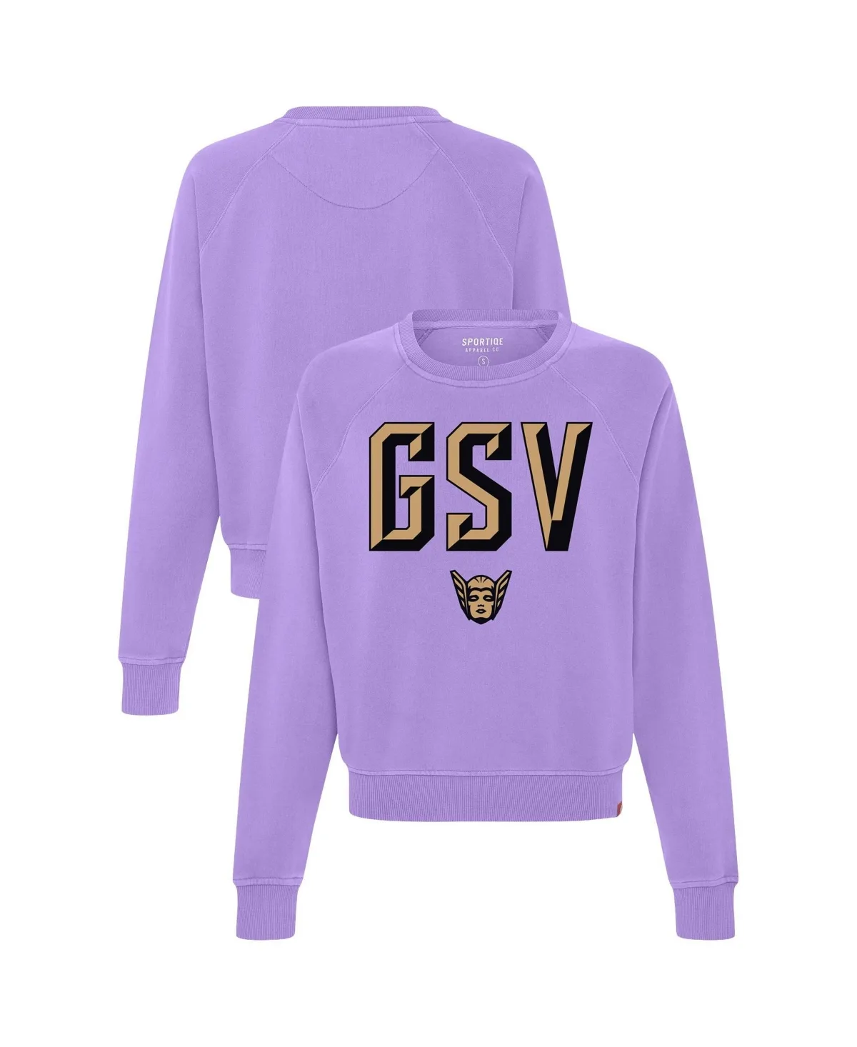 Golden State Valkyries Ashlyn Raglan Crewneck Sweatshirt by Sportiqe