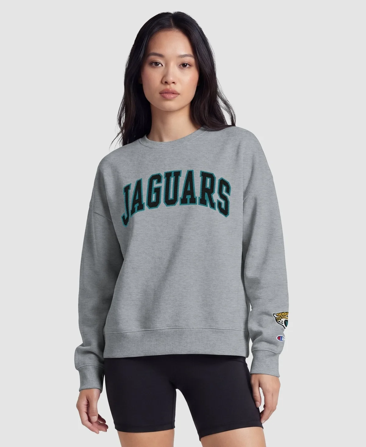 Jacksonville Jaguars Graphic Crewneck Sweatshirt by Champion