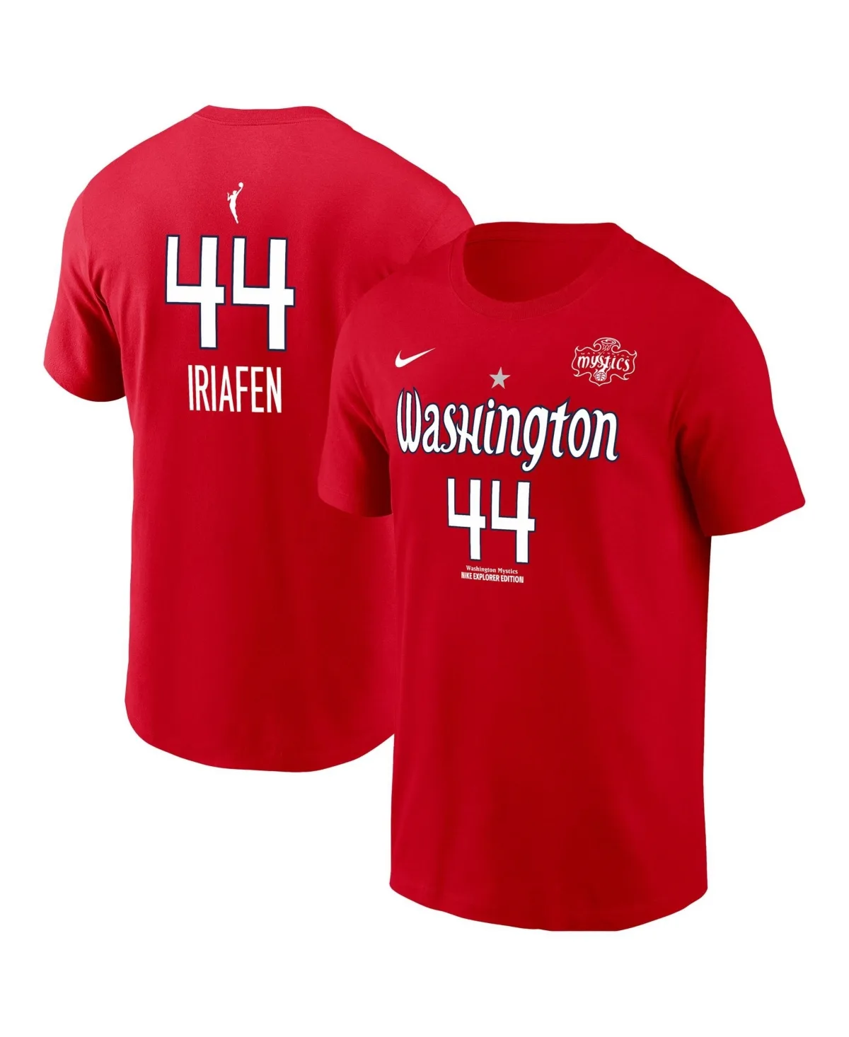 Washington Mystics Kiki Iriafen Crewneck Classic-Fit T-Shirt by Nike