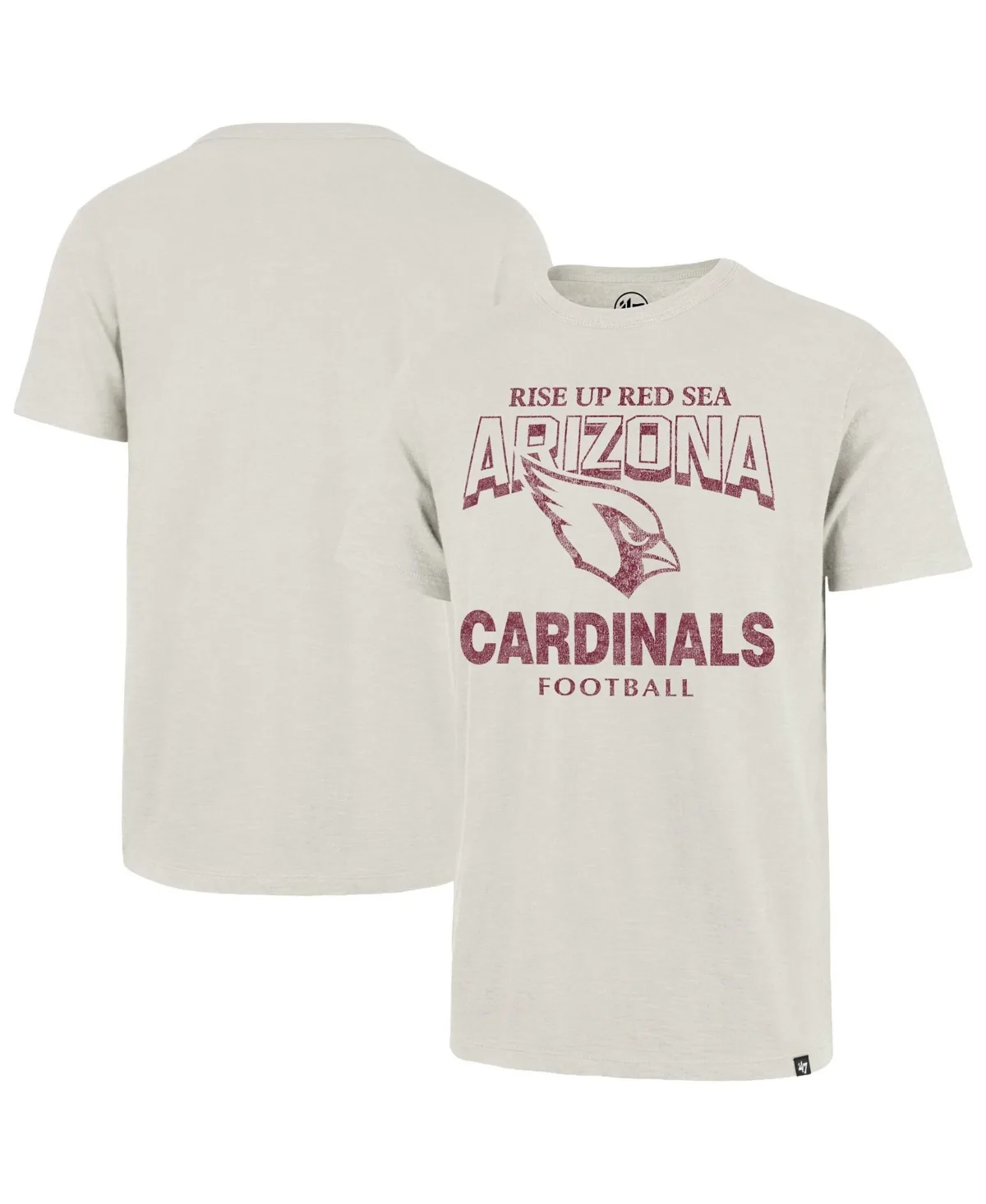 Arizona Cardinals Scrum Distressed Graphic T-Shirt by 47 Brand