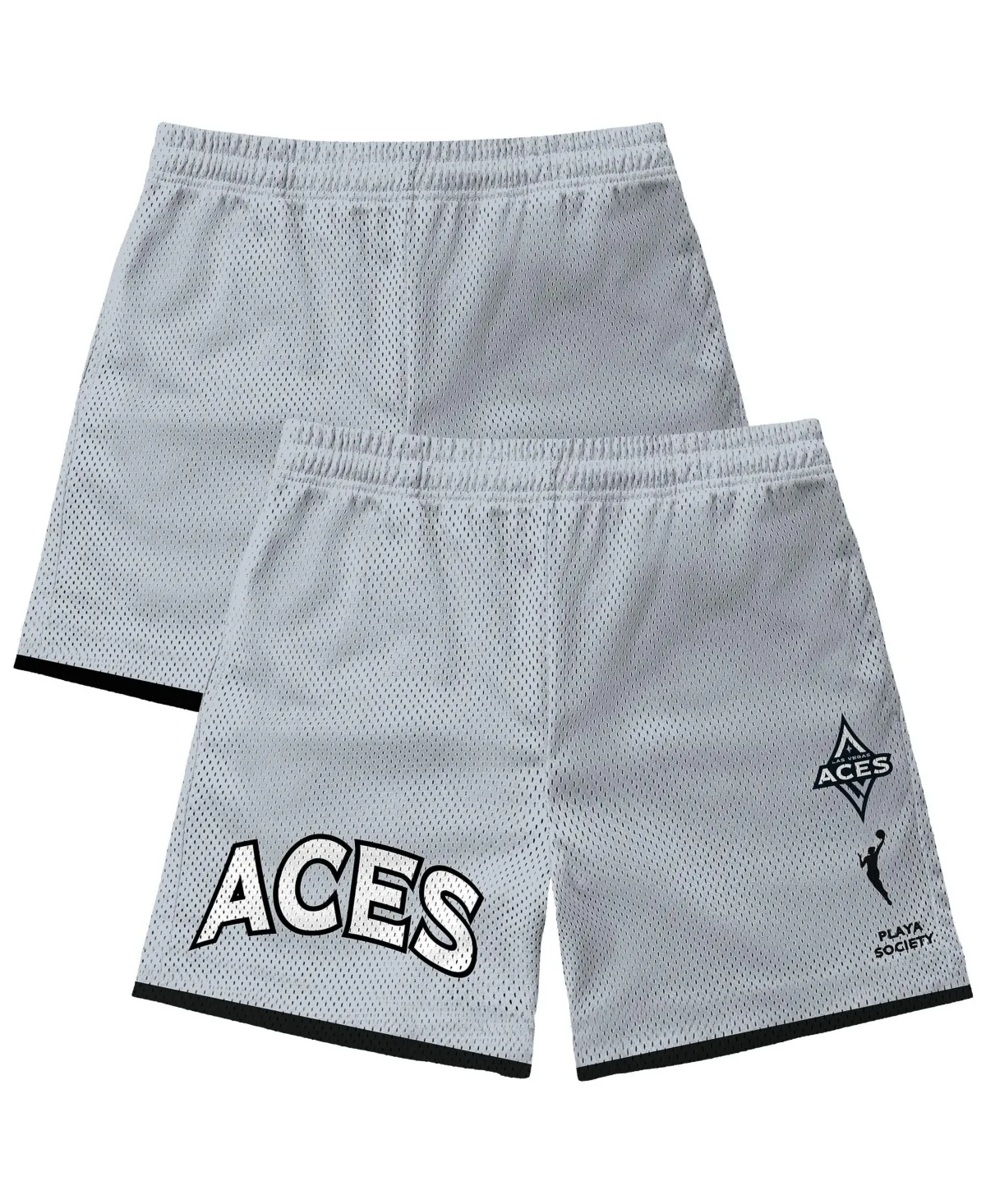 Las Vegas Aces Pull-On Active Shorts, 5.5 Inseam by Playa Society