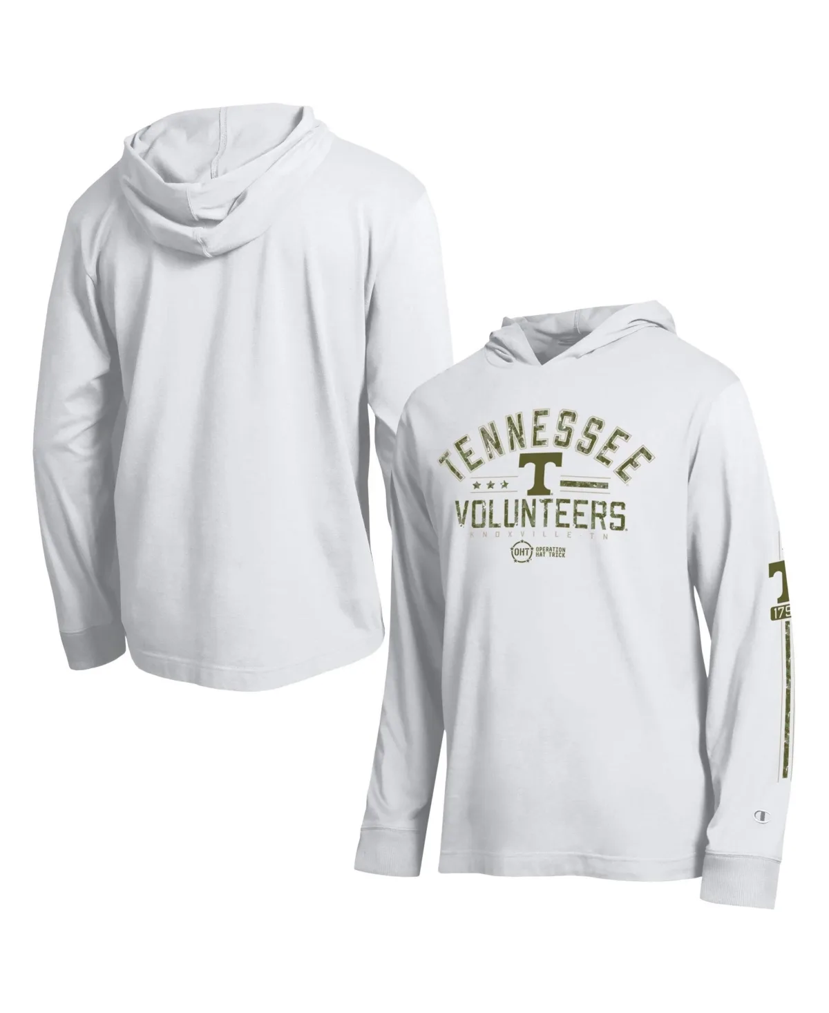 Hooded Long-Sleeve Graphic T-Shirt