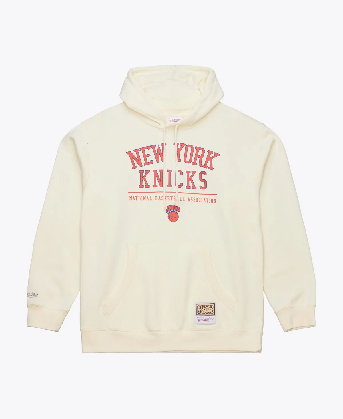 New York Knicks Walk-Off Graphic Relaxed-Fit Fleece Hoodie by Mitchell & Ness