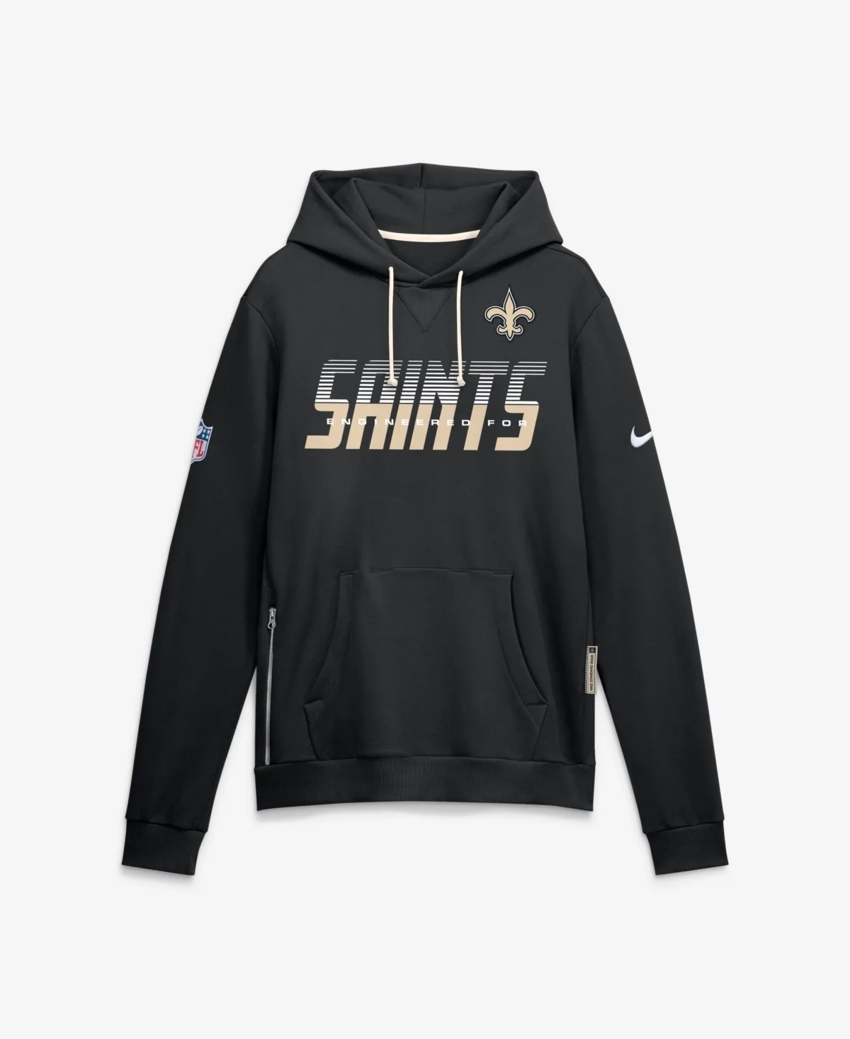 New Orleans Saints Sideline Standard Issue Top Prospect Dri-Fit Hoodie by Nike