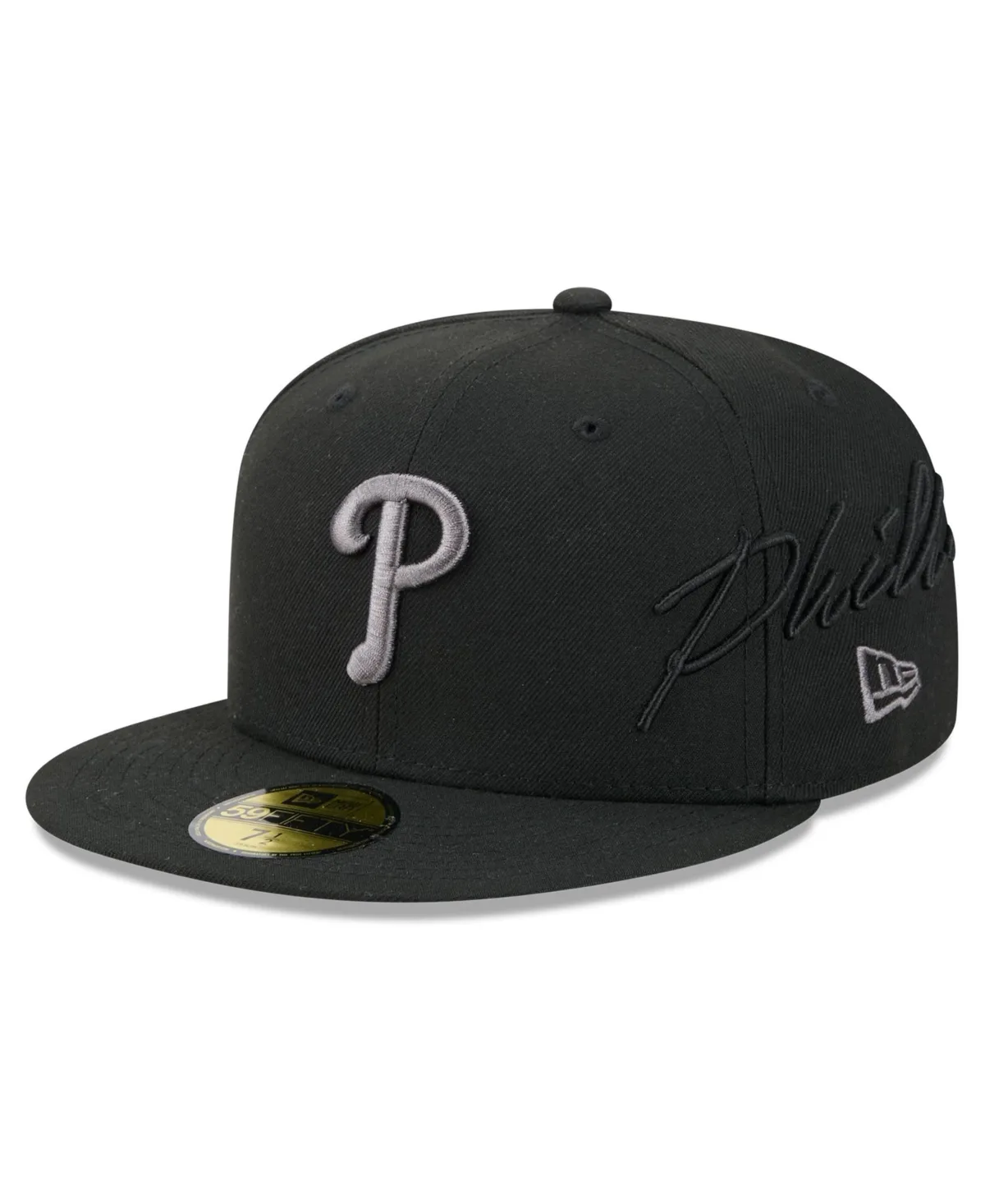 Philadelphia Phillies Side Script 59FIFTY Cap by New Era