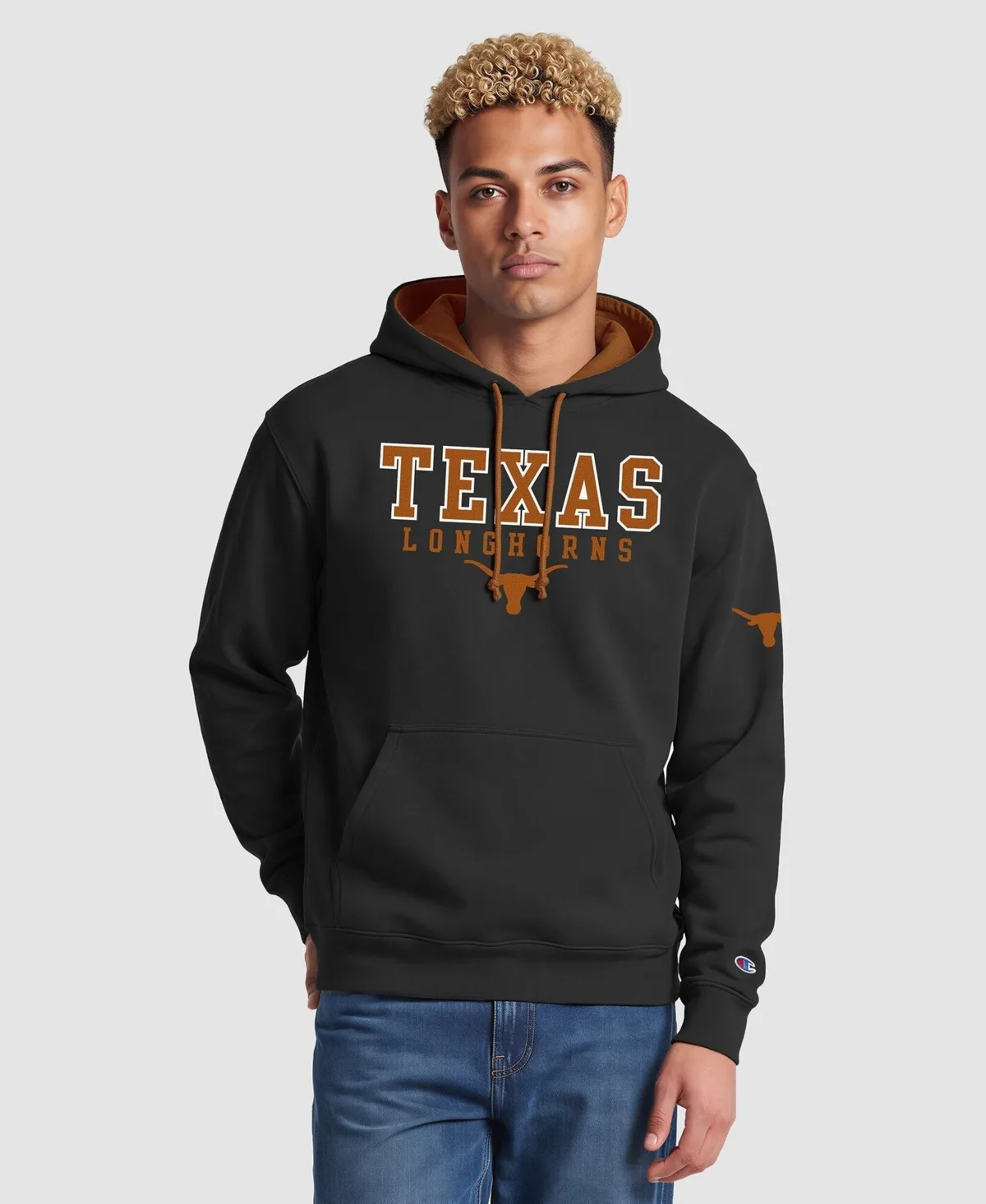 Texas Longhorns Graphic Hoodie by Champion